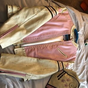 Never worn Wilson leather coat with matching purse